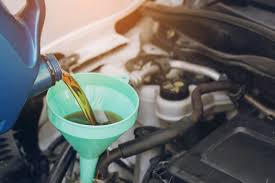 Overfilling the engine oil cause expensive damage to the vehicle