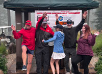 QAS Dancing in the Rain at Golf Tournament
